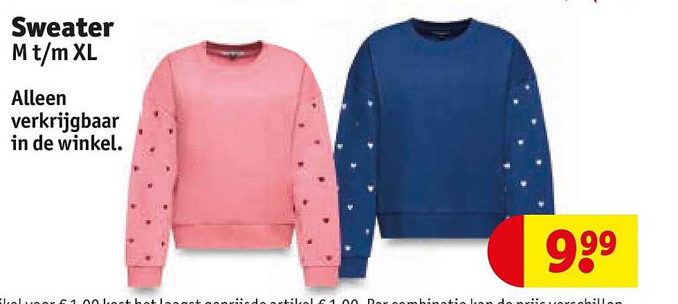 Sweater M t/m XL