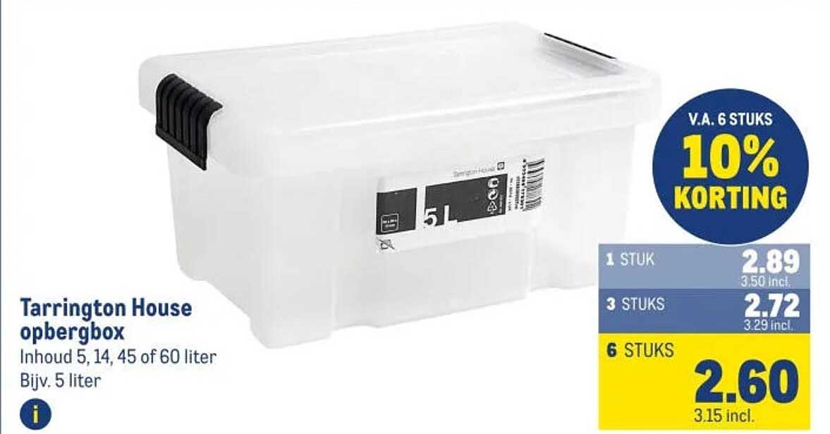 Tarrington House opbergbox