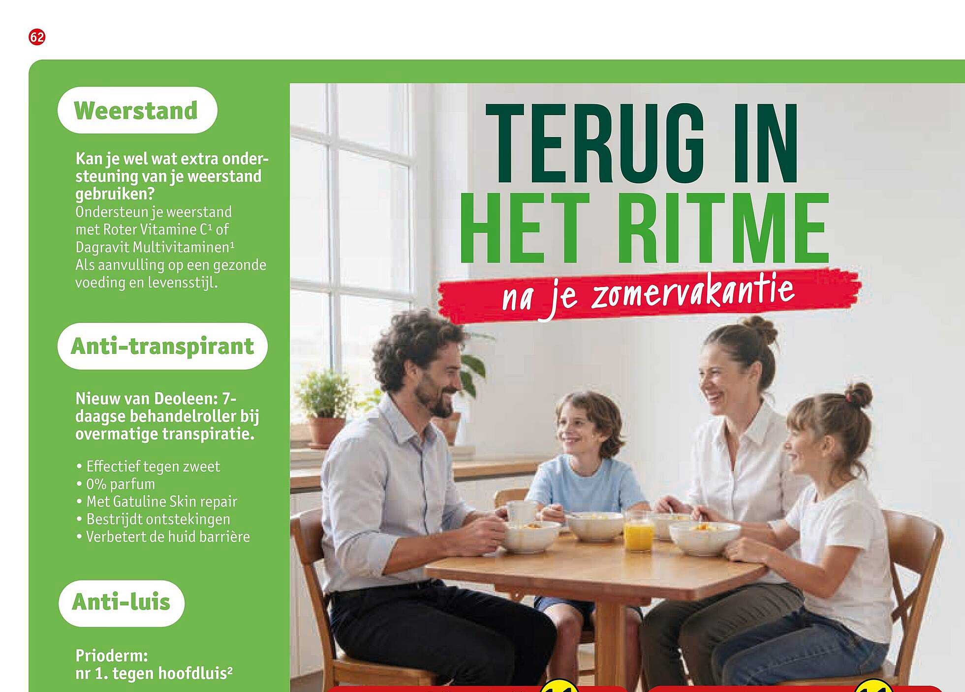 TERUG IN HET RITME na je zomervakantie