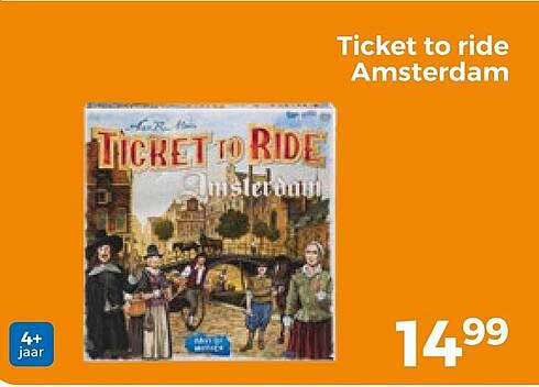 Ticket to ride Amsterdam