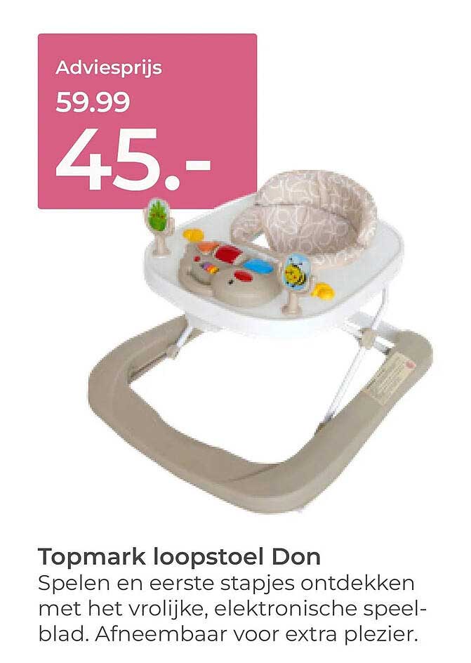 Topmark loopstoel Don