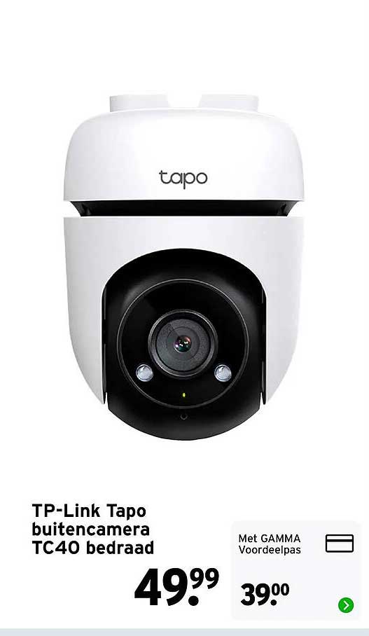 TP-Link Tapo buitencamera TC40 bedraad