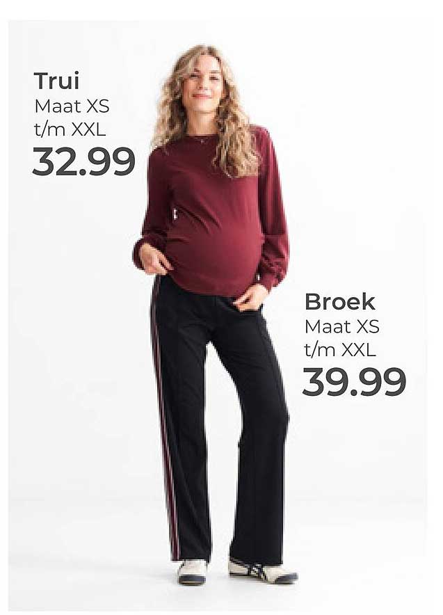 Trui Maat XS t/m XXL