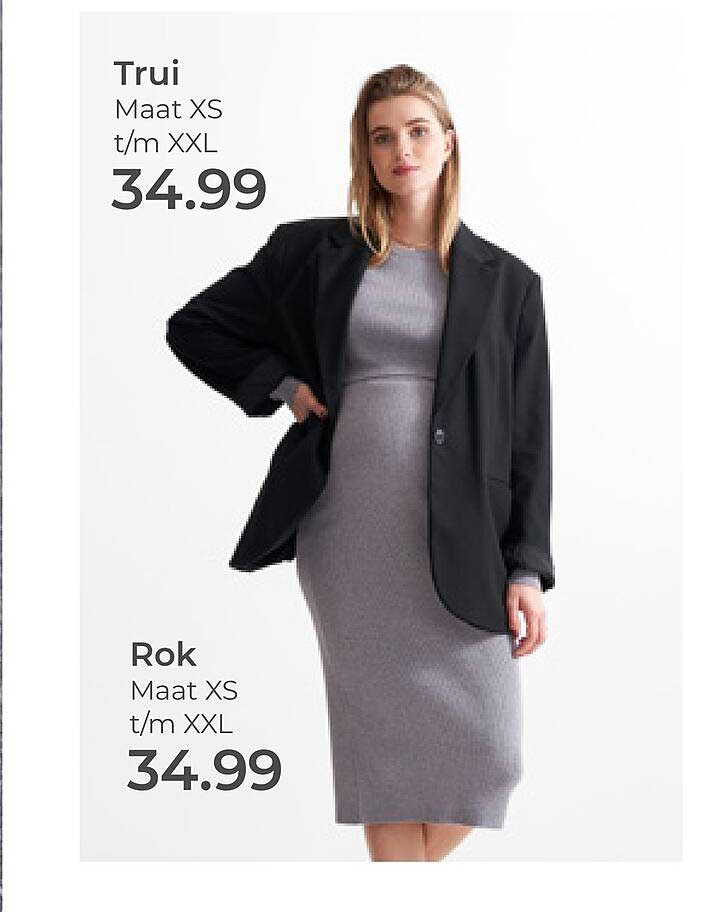 Trui Maat XS t/m XXL