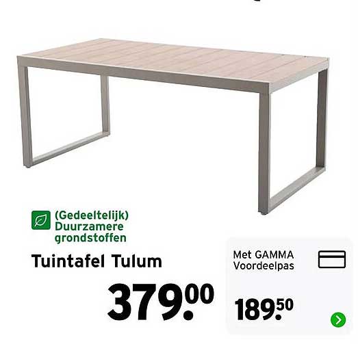Tuintafel Tulum