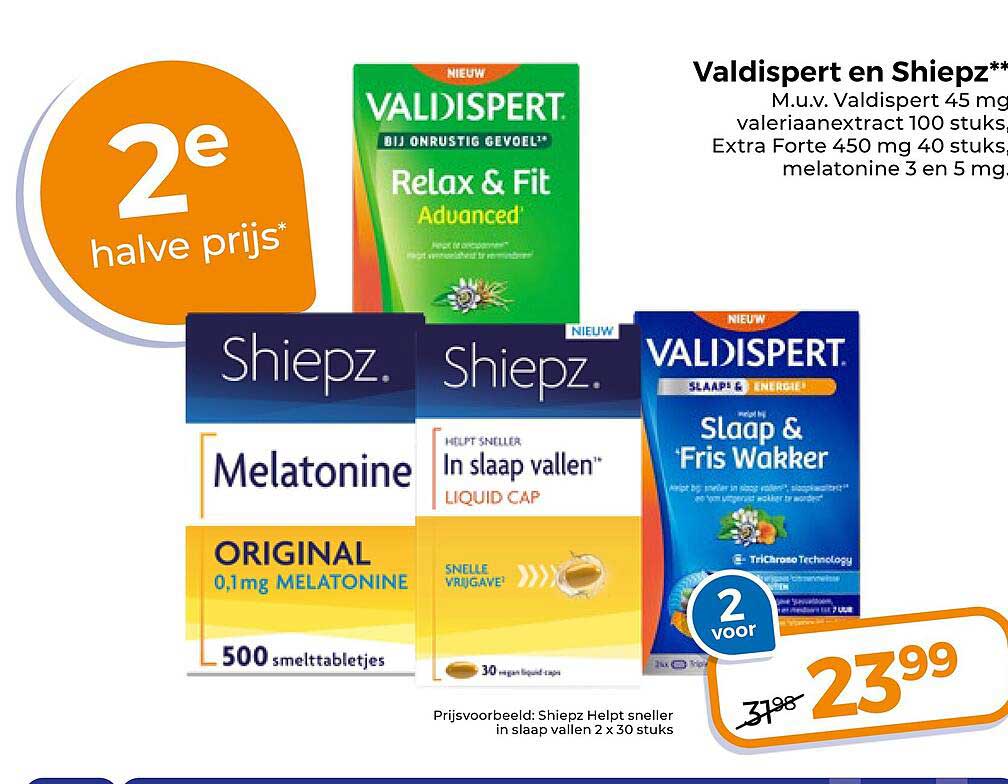 Valdispert en Shiepz** 2e halve prijs