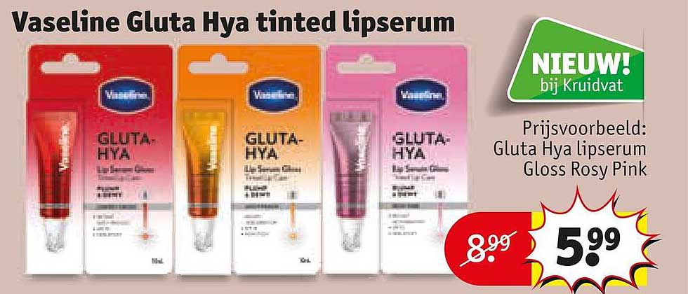 Vaseline Gluta Hya tinted lipserum