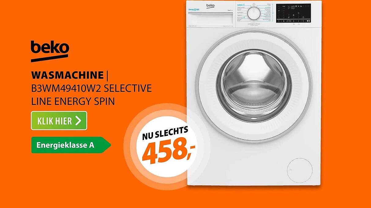 WASMACHINE | B3WM49410W2 SELECTIVE LINE ENERGY SPIN