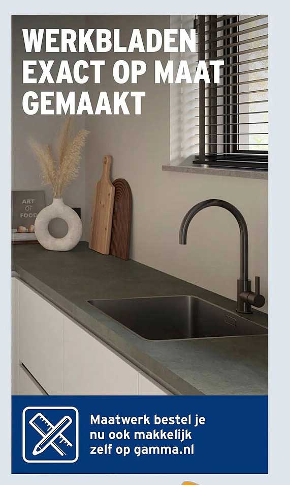 WERKBLADEN EXACT OP MAAT GEMAAKT