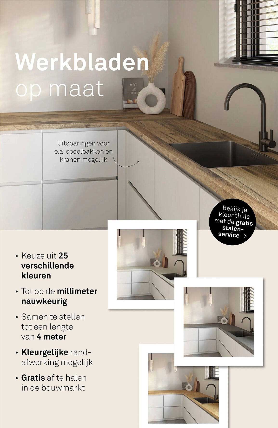 Werkbladen op maat