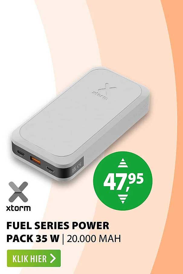 Xstorm Fuel Series Power Pack 35 W | 20.000 mAh