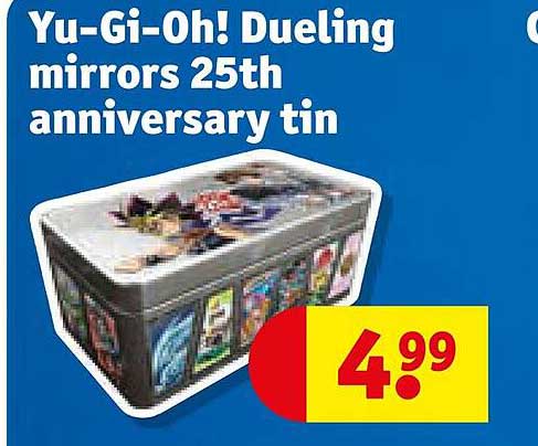 Yu-Gi-Oh! Dueling mirrors 25th anniversary tin