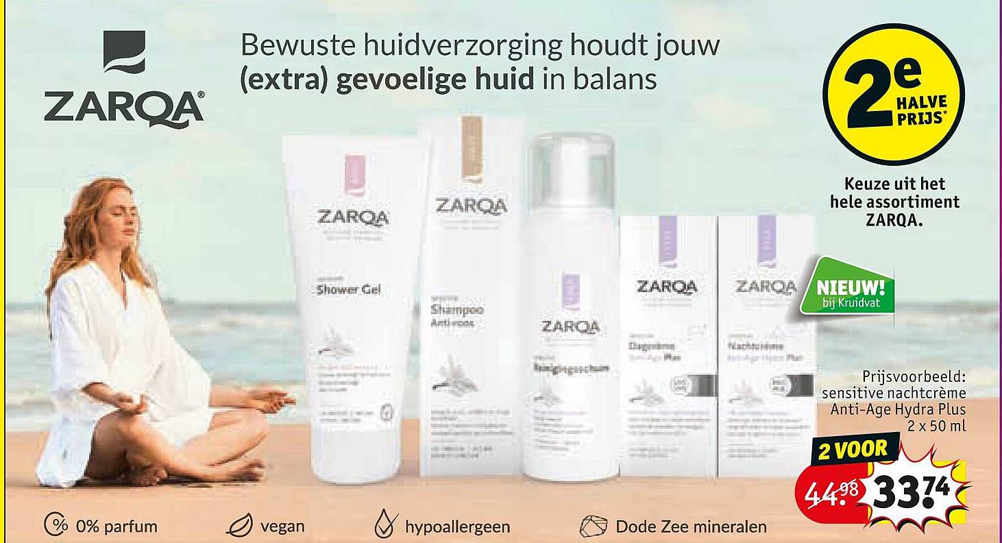 ZARQA 2e halve prijs