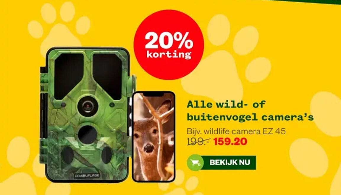 Alle wild- of buitenvogel camera’s