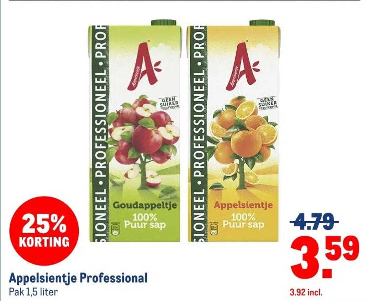 Appelsientje Professional