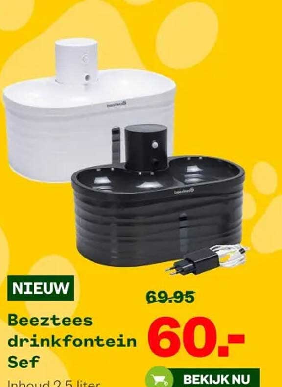 Beeztees drinkfontein Sef