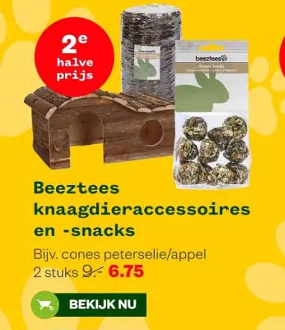 Beeztees knaagdieraccessoires en -snacks