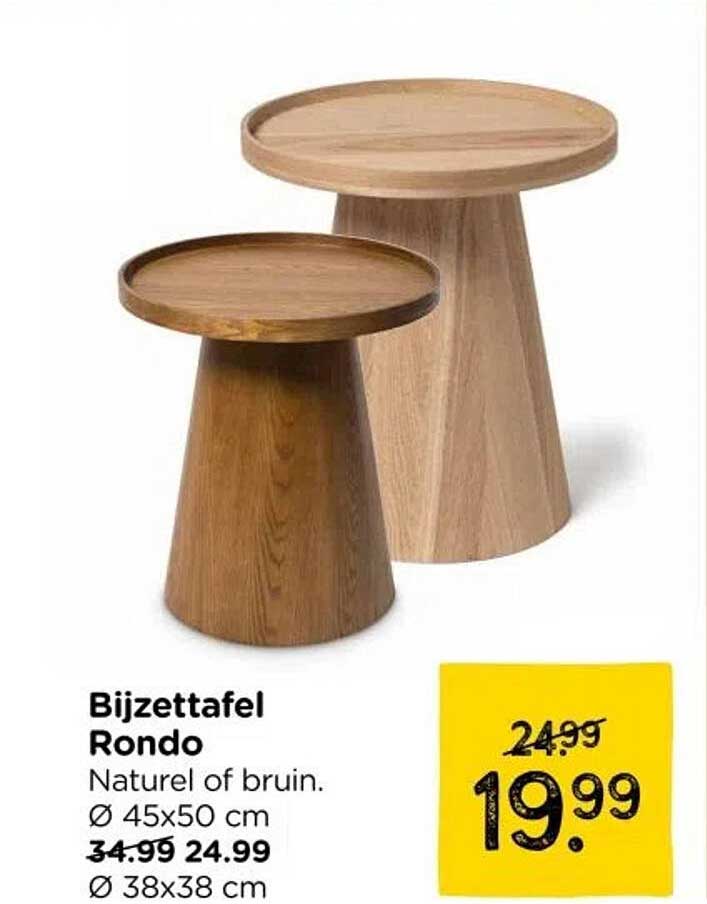 Bijzettafel Rondo