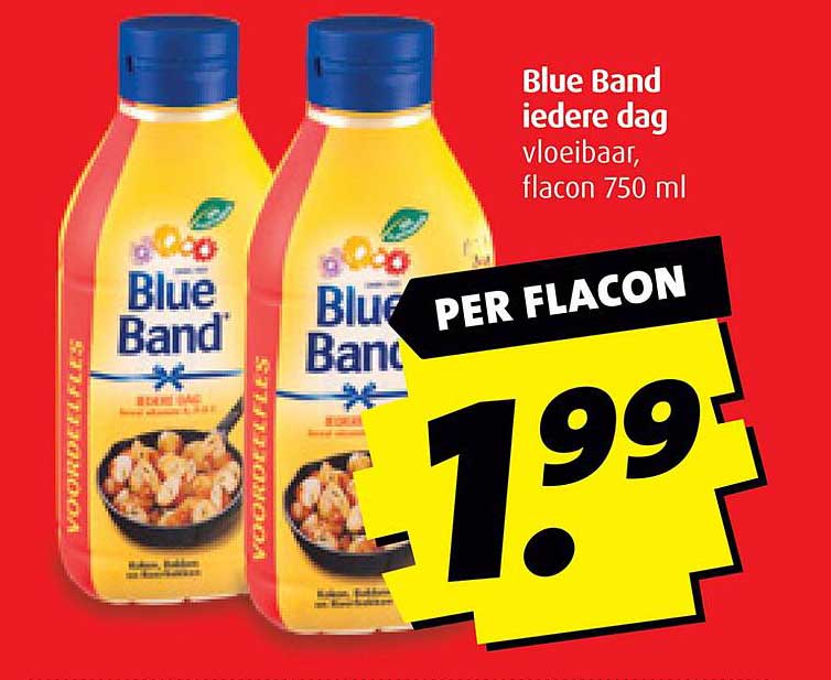 Blue Band elke dag vloeibaar, flacon 750 ml