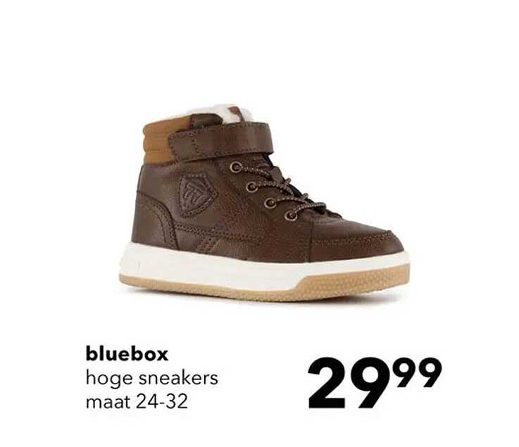 bluebox hoge sneakers maat 24-32
