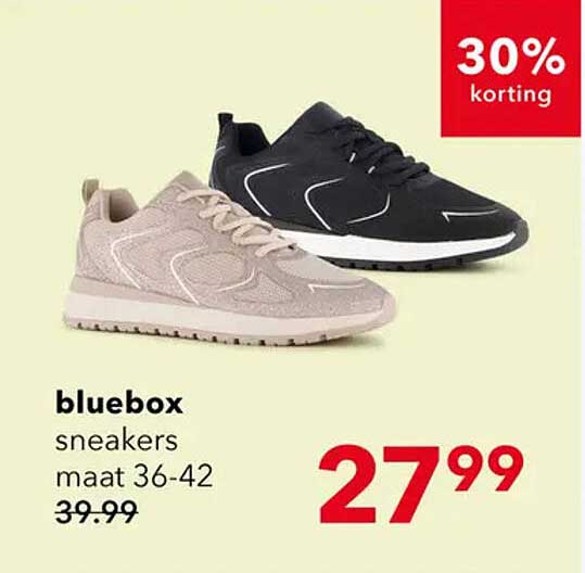 bluebox sneakers maat 36-42