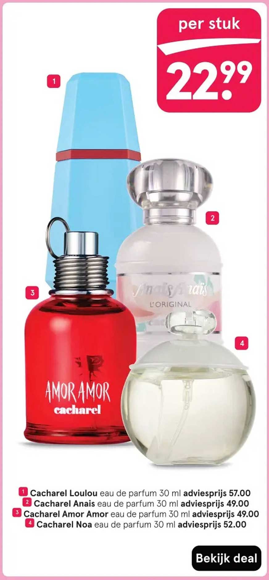 Cacharel Amor Amor eau de parfum 30 ml