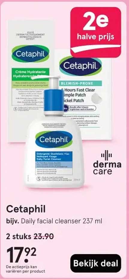 Cetaphil bijv. Daily facial cleanser 237 ml