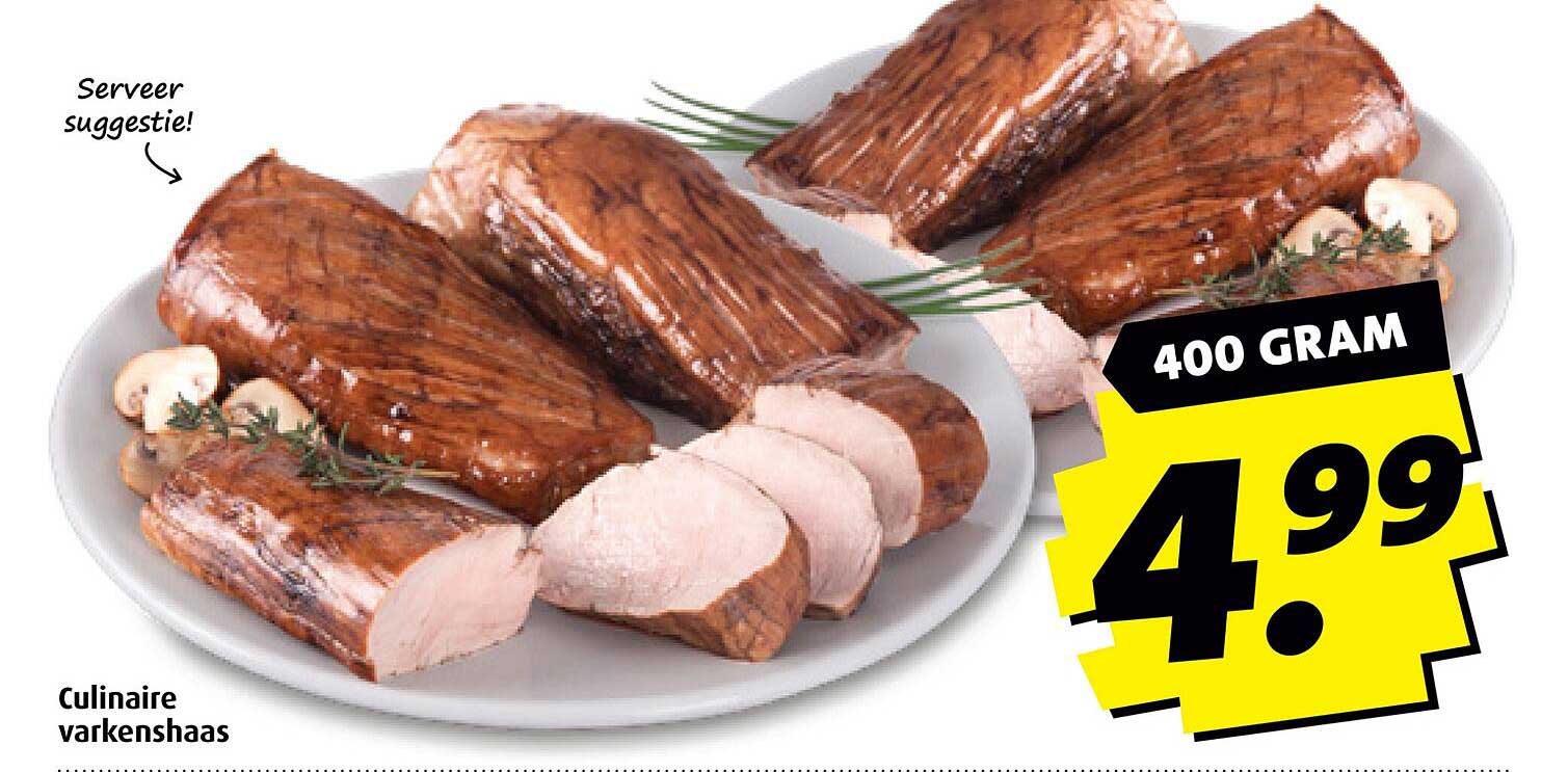 Culinaire varkenshaas