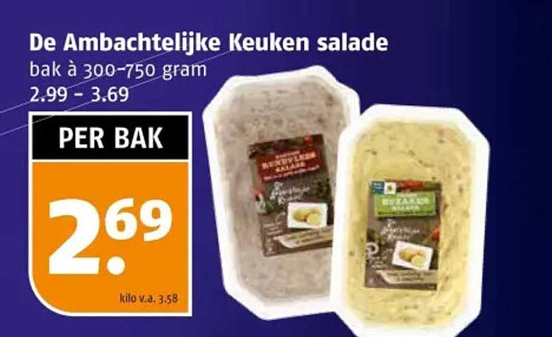 De Ambachtelijke Keuken salade