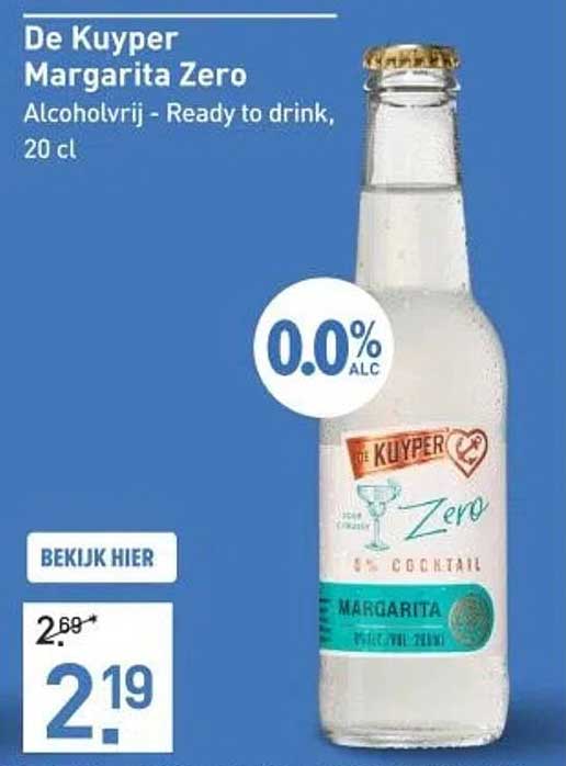 De Kuyper Margarita Zero