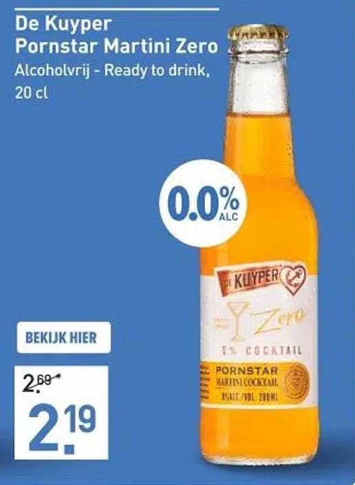 De Kuyper Pornstar Martini Zero