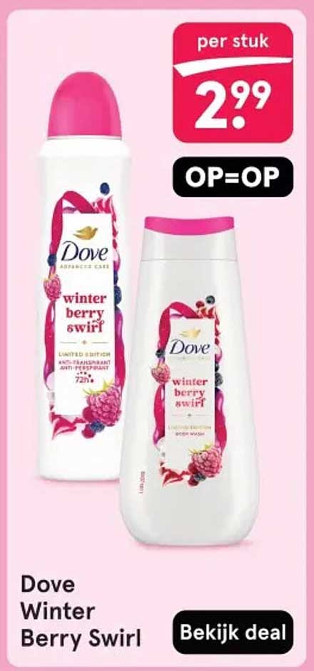 Dove Winter Berry Swirl