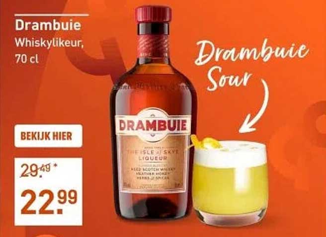 Drambuie Whiskylikeur, 70 cl