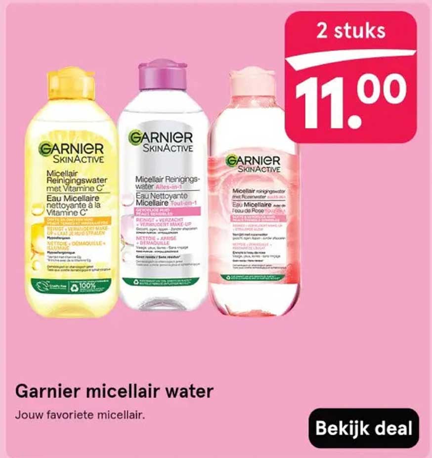 Garnier micellair water