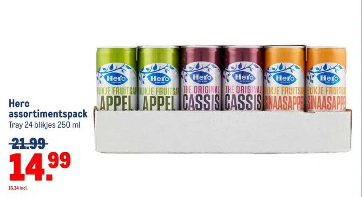 Hero assortimentspack