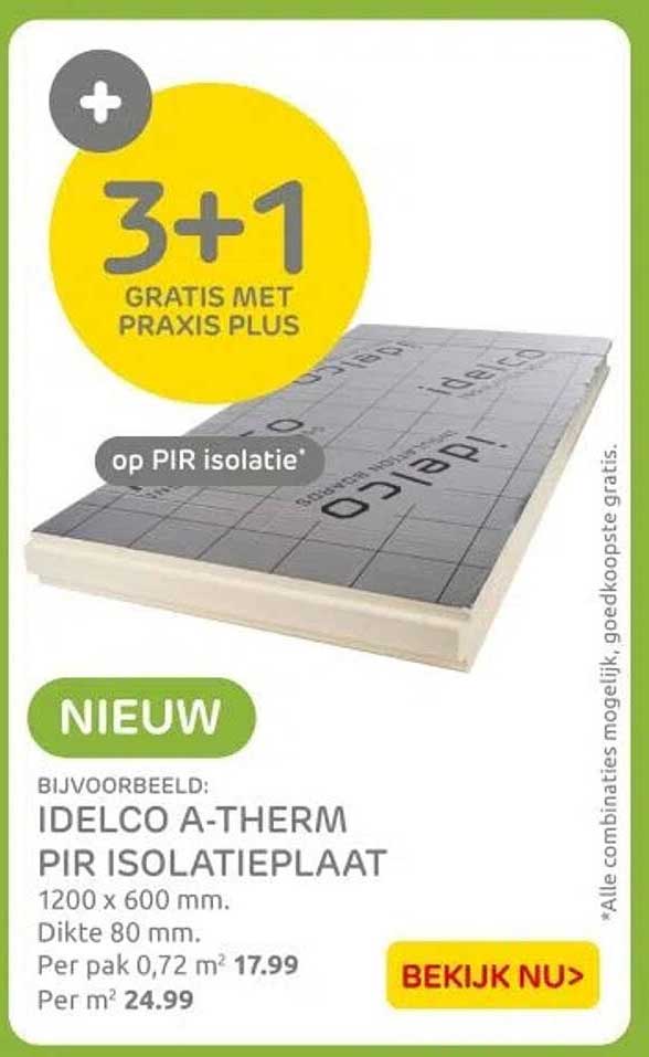IDELCO A-THERM PIR ISOLATIEPLAAT