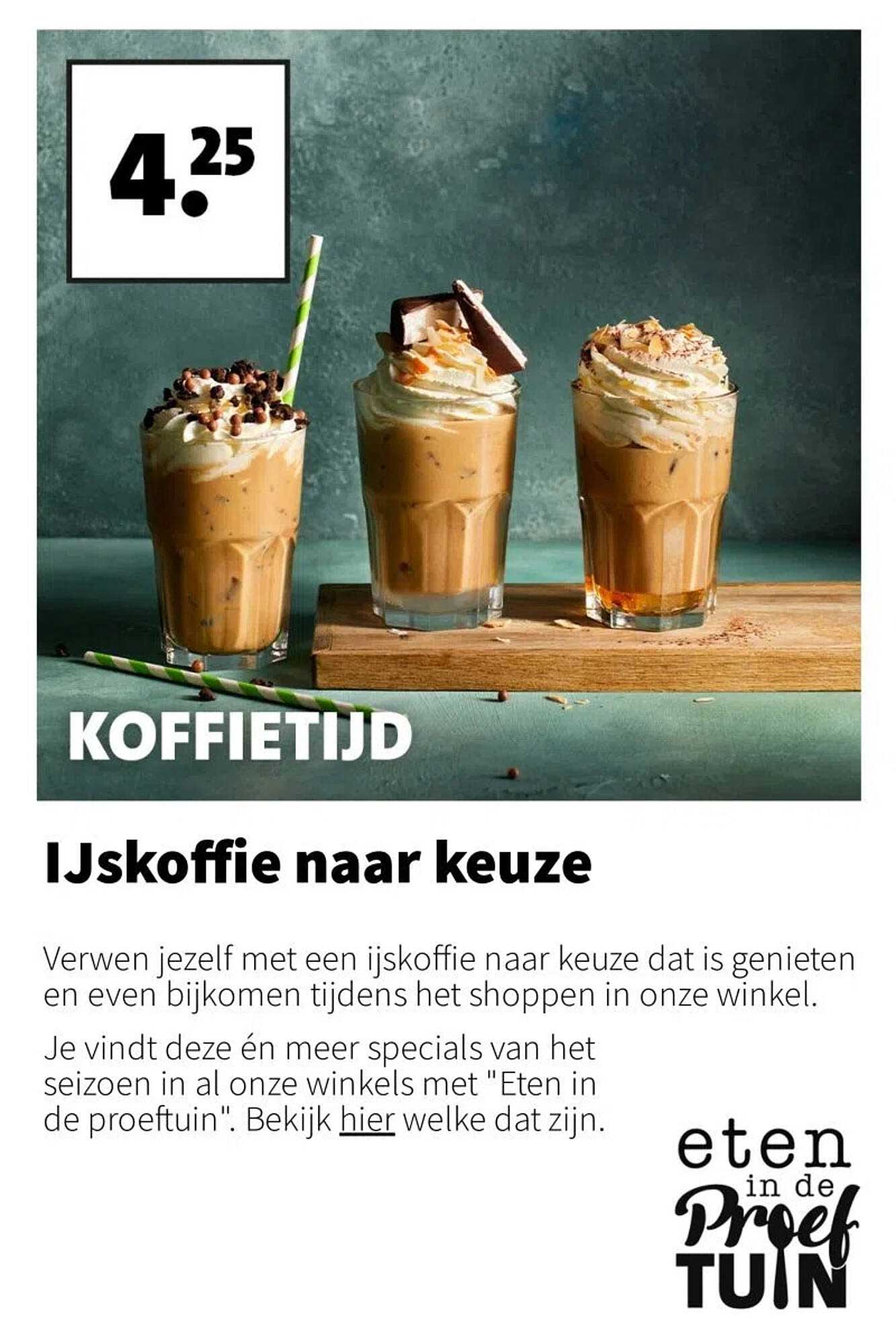 IJskoffie naar keuze