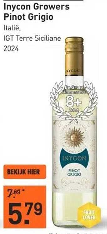 Inycon Growers Pinot Grigio