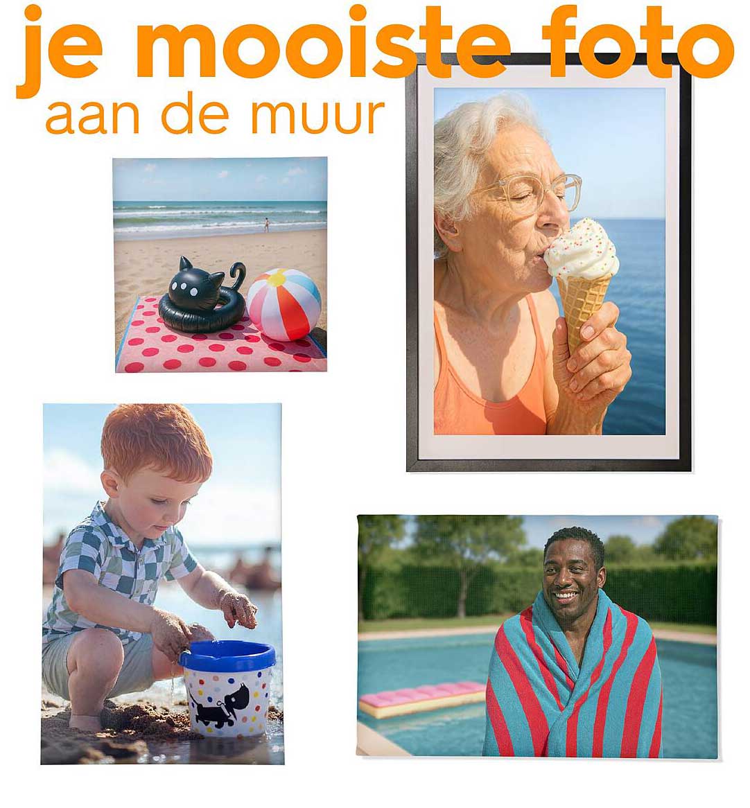 je mooiste foto aan de muur