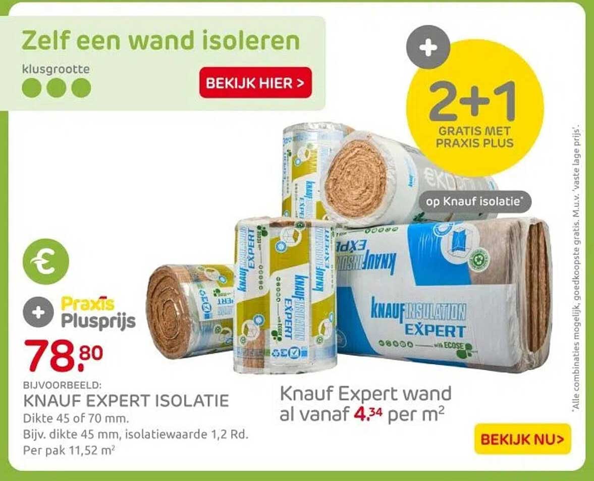 Knauf Expert Isolatie