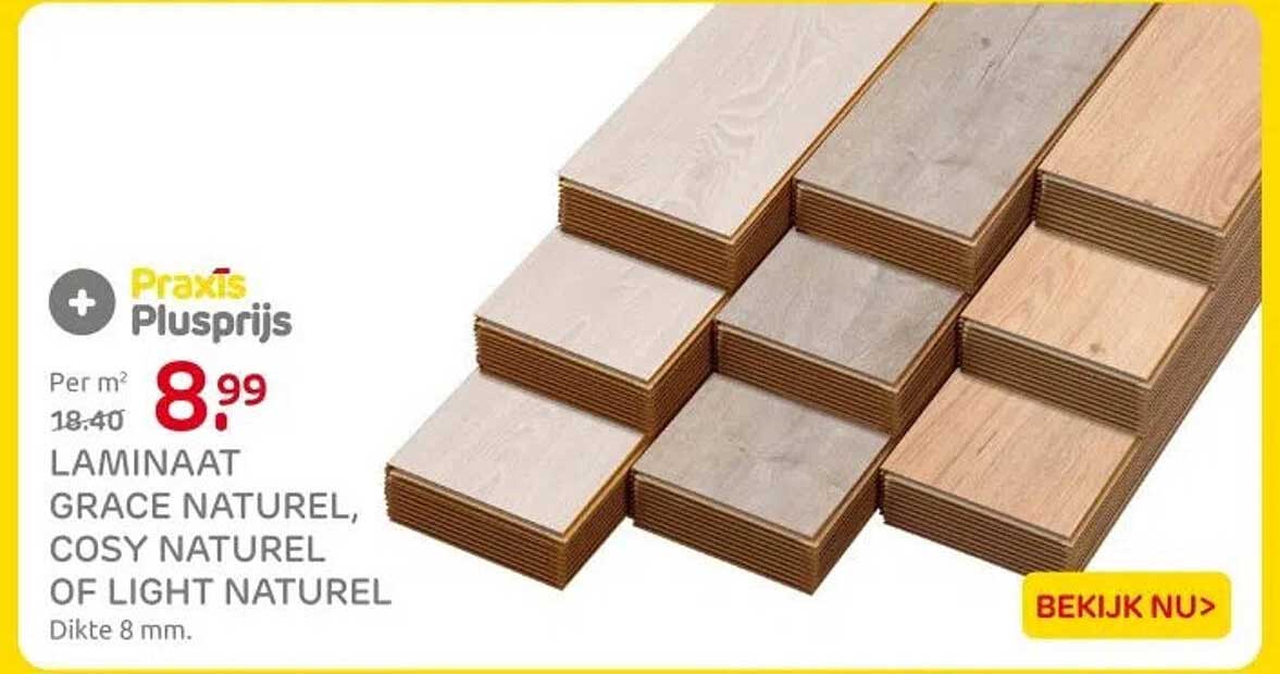 LAMINAAT GRACE NATUREL, COSY NATUREL OF LIGHT NATUREL