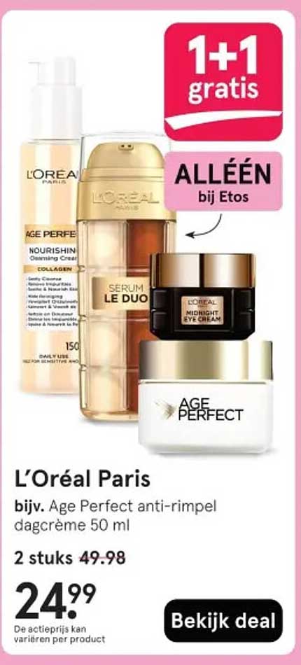 L’Oréal Paris bijv. Age Perfect anti-rimpel dagcrème 50 ml