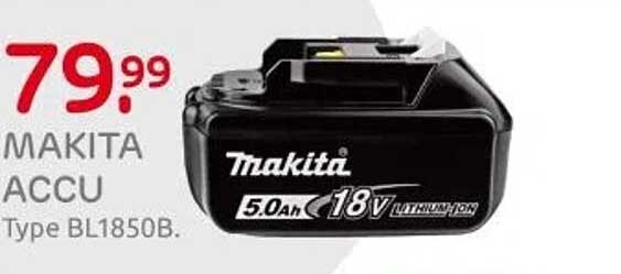 MAKITA ACCU Type BL1850B.