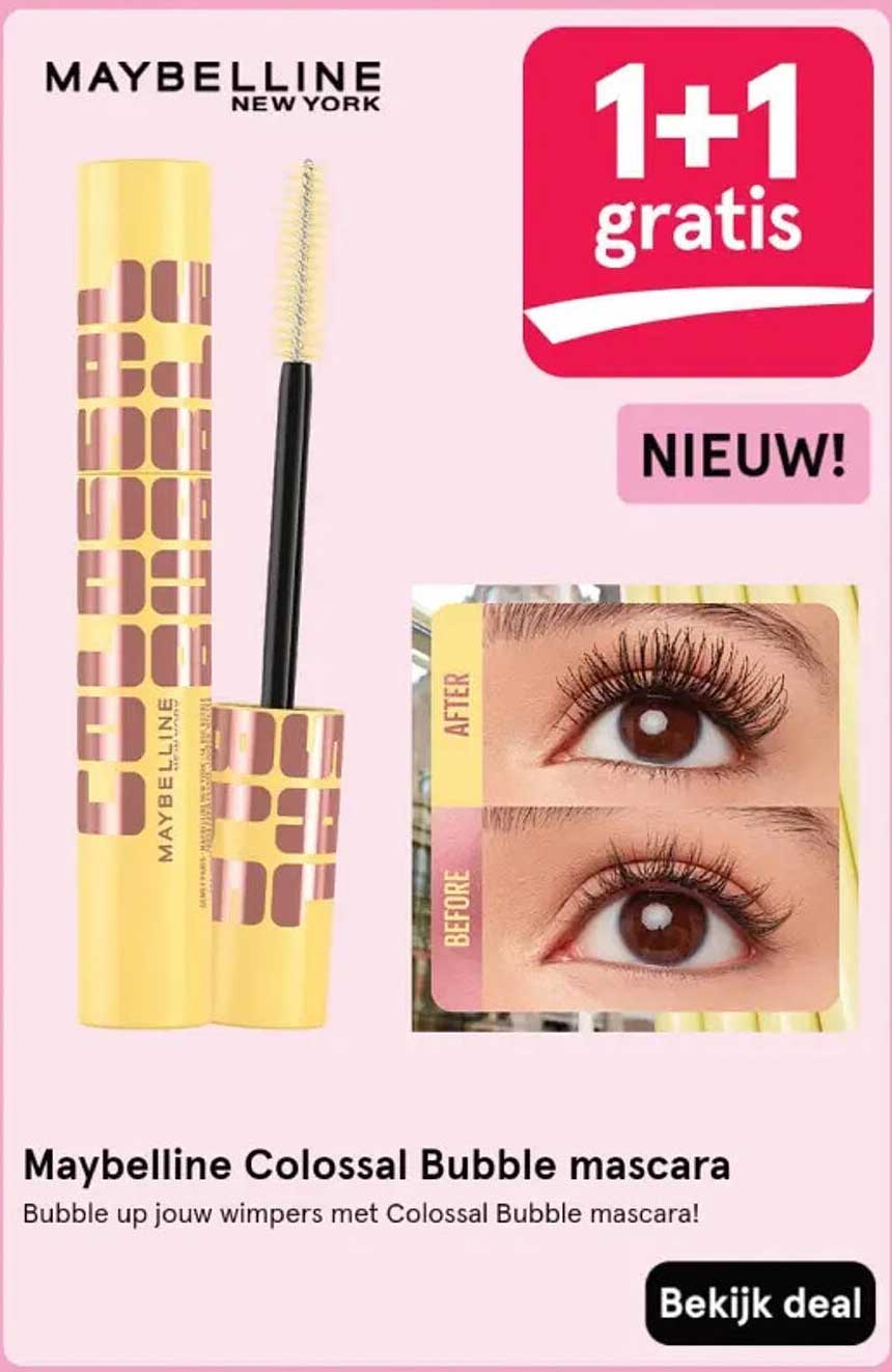 Maybelline Colossal Bubble mascara