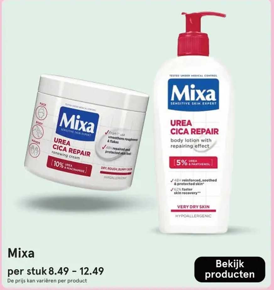 Mixa UREA CICA REPAIR