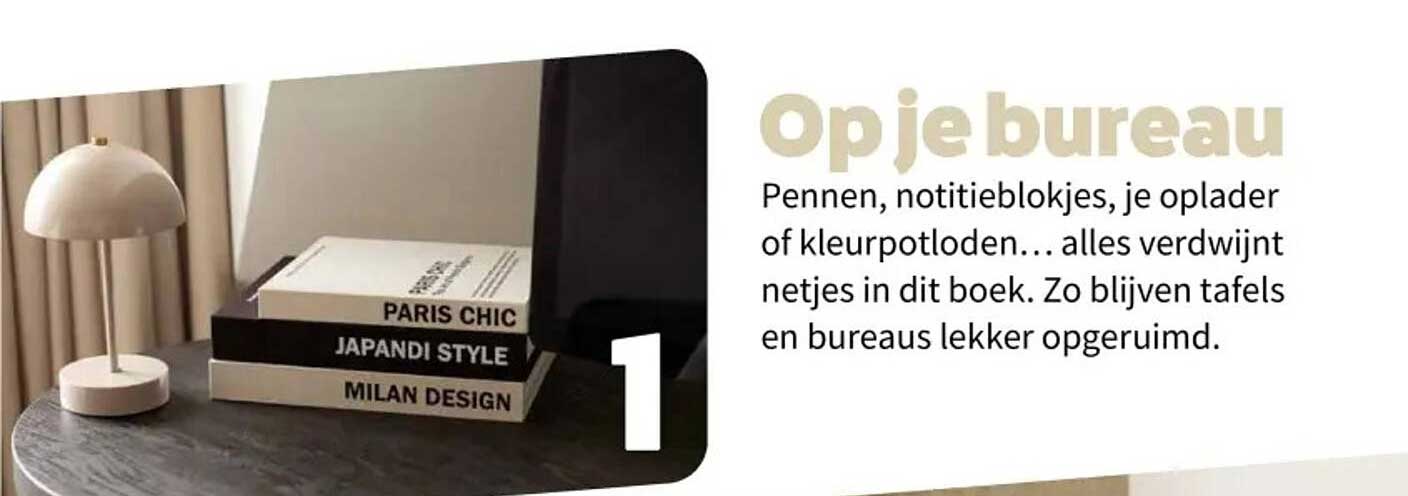 Op je bureau