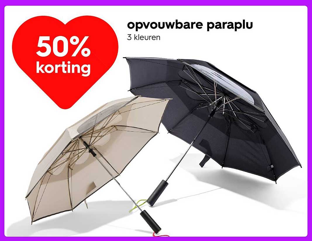 opvouwbare paraplu
