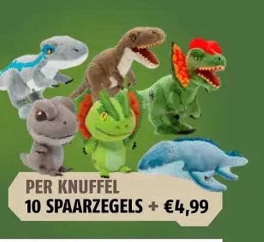 PER KNUFFEL 10 SPARZEGELS + €4,99