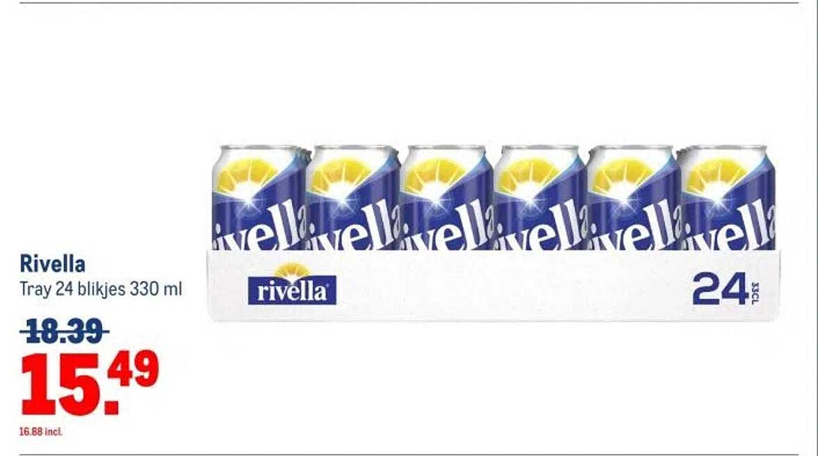 Rivella Tray 24 blikjes 330 ml