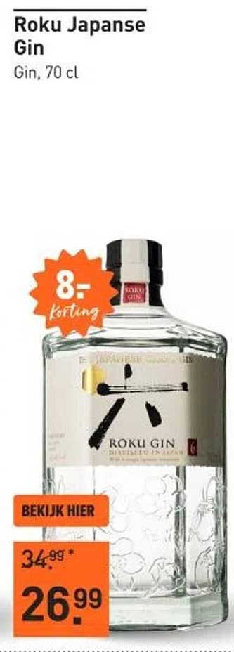 Roku Japanse Gin